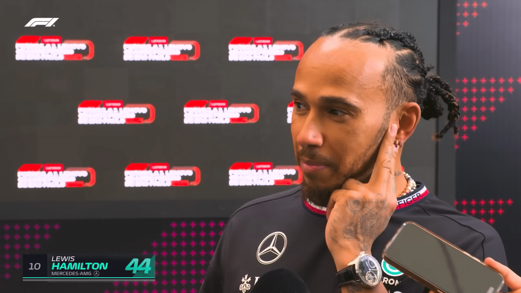Lewis Hamilton adresse un message à Max Verstappen